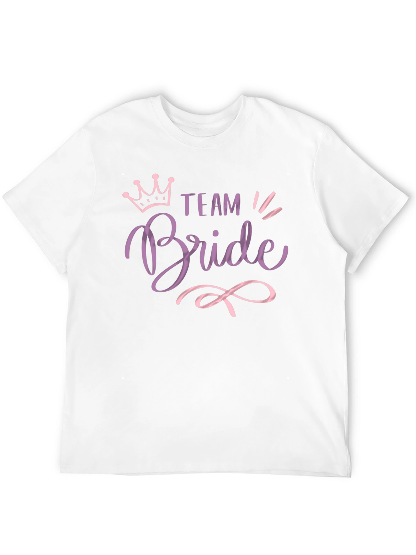 Team Bride Crew Neck T-Shirt