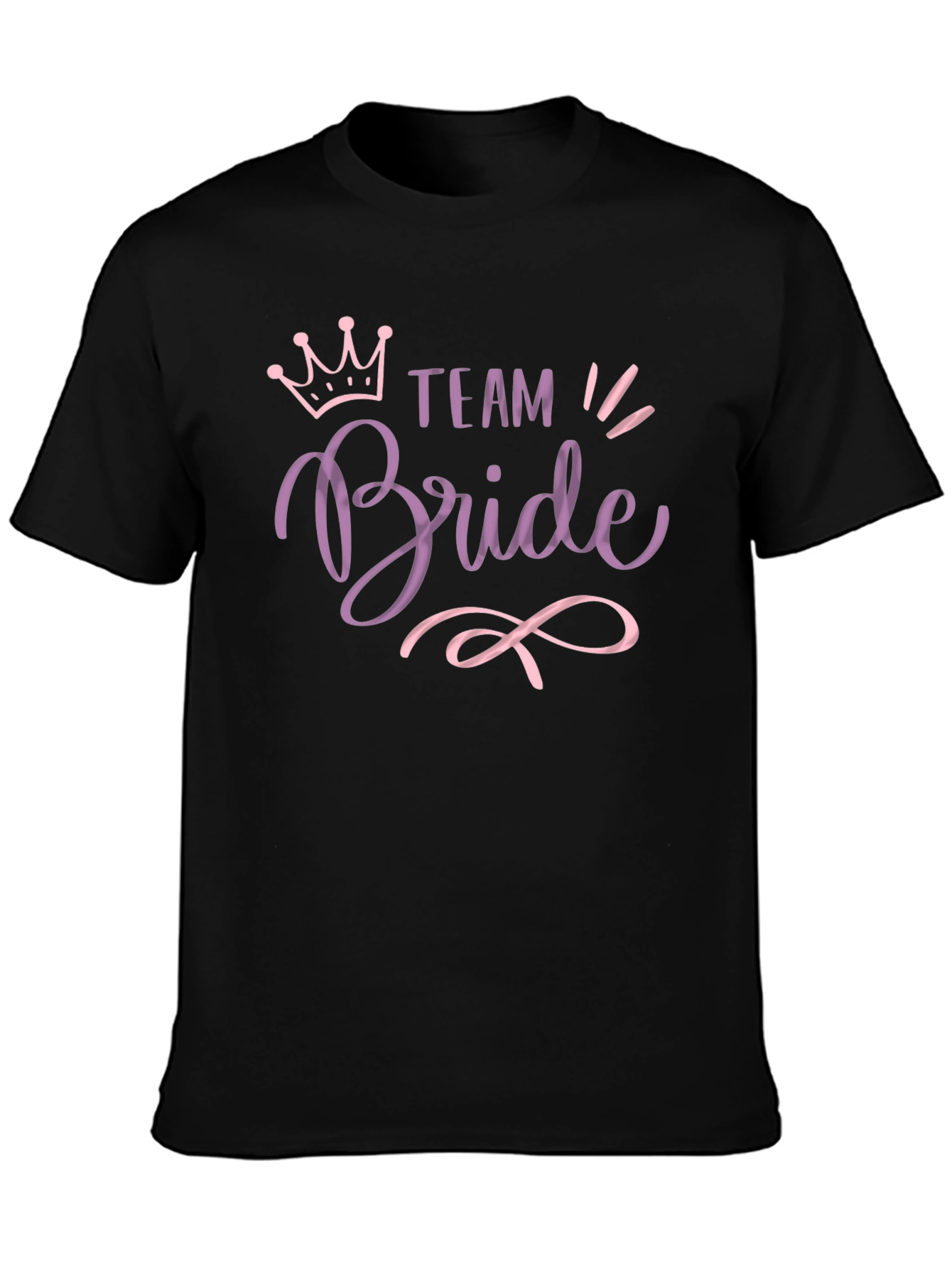 Team Bride Crew Neck T-Shirt