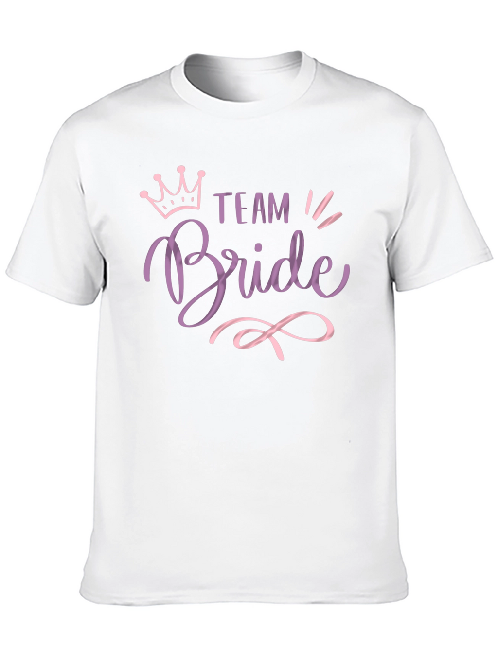 Team Bride Crew Neck T-Shirt