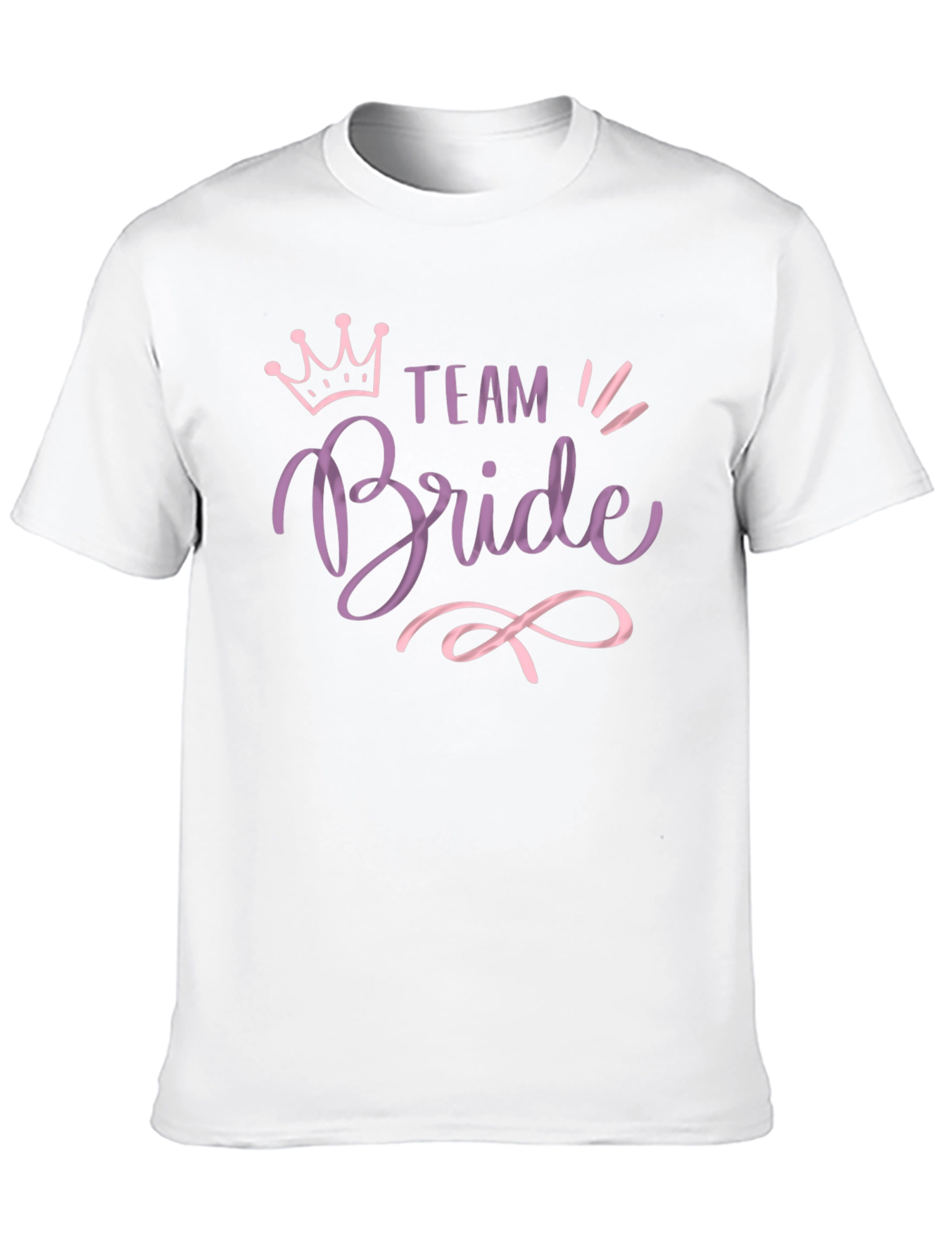 Team Bride Crew Neck T-Shirt