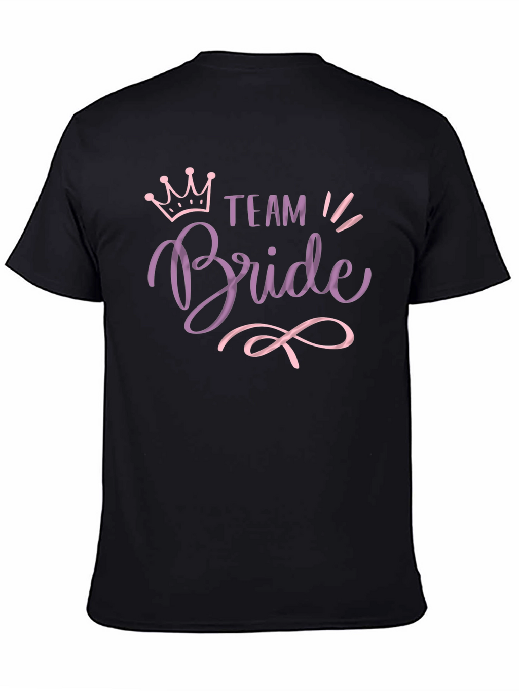 Team Bride Crew Neck T-Shirt