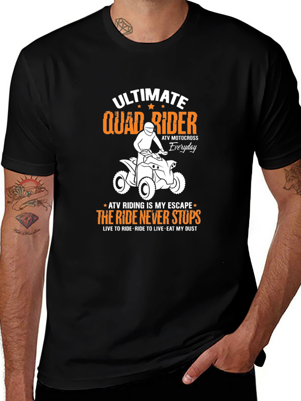 Ultimate Quad Rider T-Shirt - ATV Motocross Everyday Tee