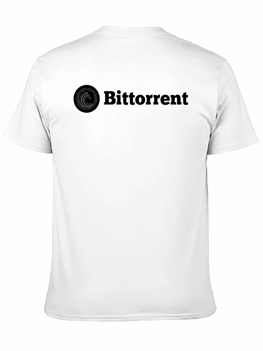 BitTorrent Black Graphic T-Shirt