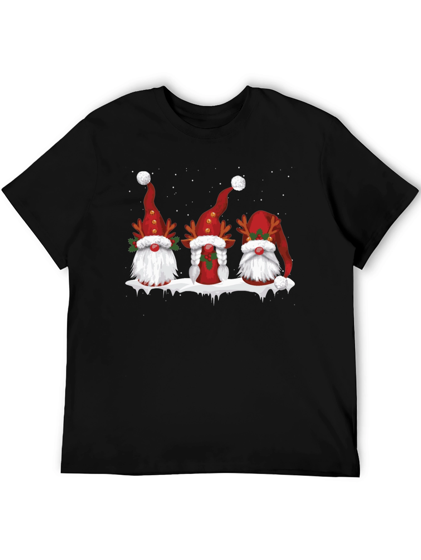 Festive Christmas Gnomes T-Shirt
