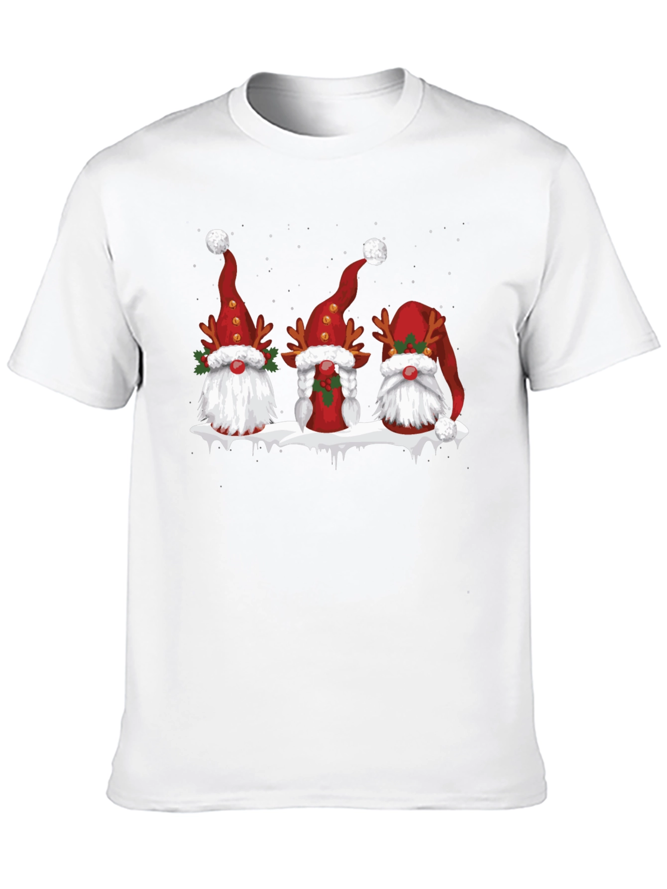 Festive Christmas Gnomes T-Shirt
