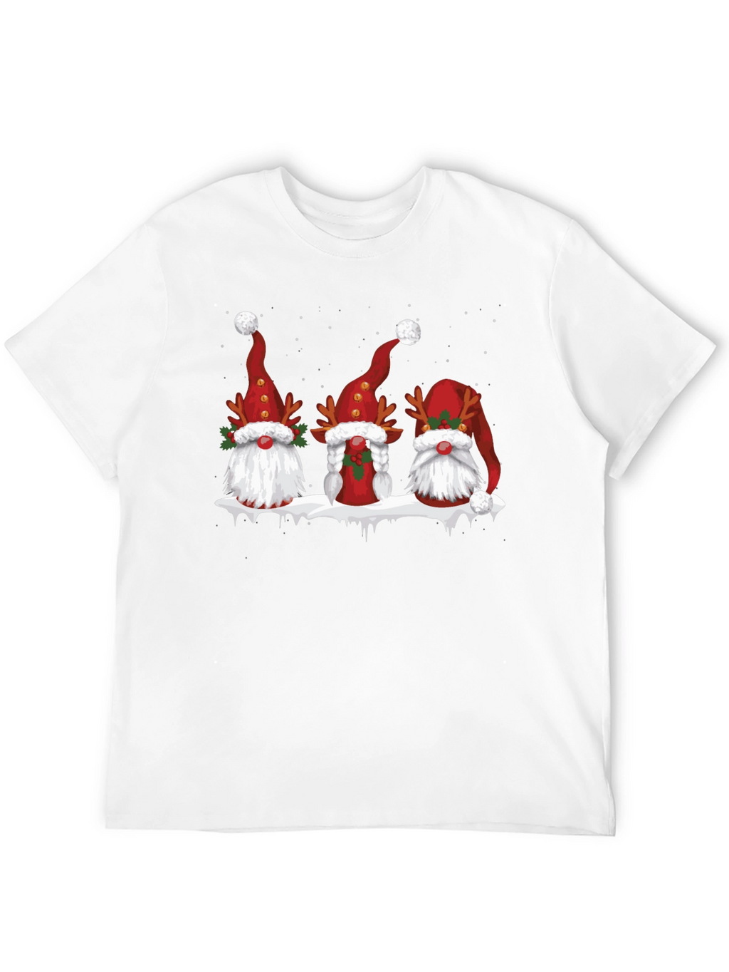 Festive Christmas Gnomes T-Shirt