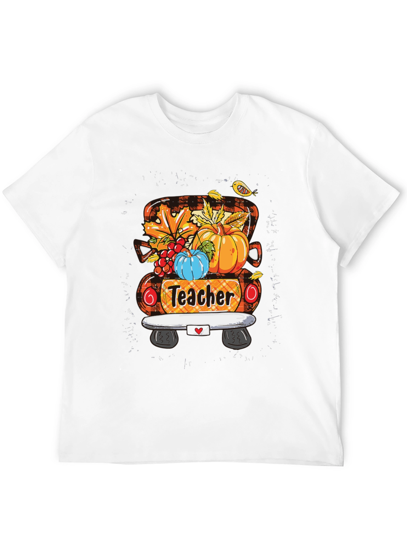 Teacher Fall Truck T-Shirt