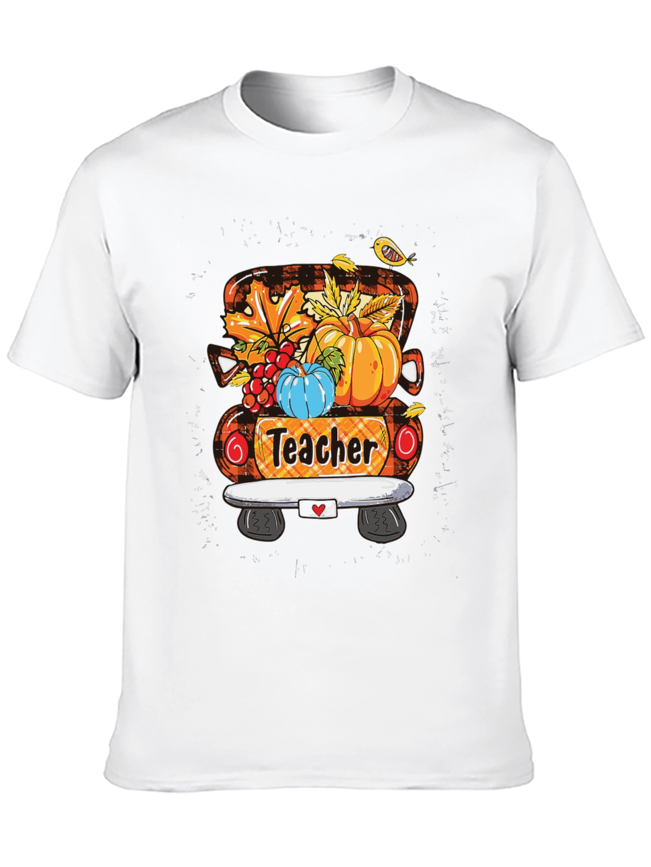 Teacher Fall Truck T-Shirt
