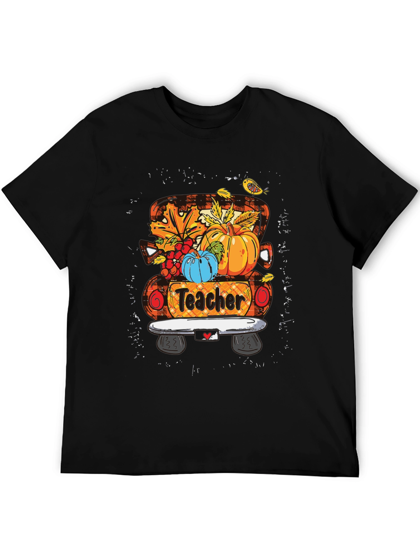 Teacher Fall Truck T-Shirt
