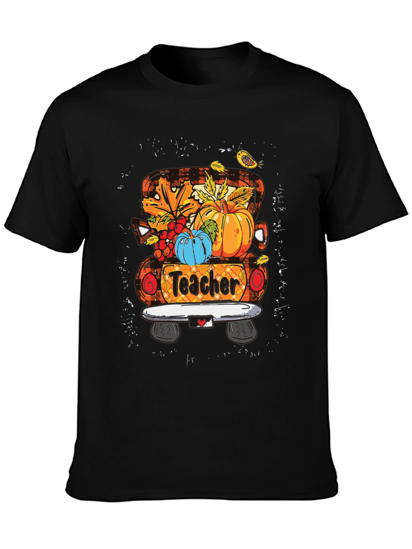 Teacher Fall Truck T-Shirt