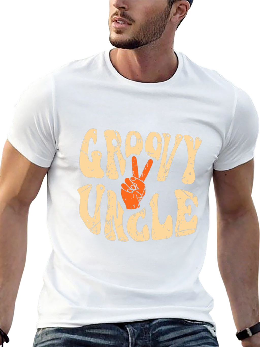Groovy Uncle T-Shirt - Retro Style