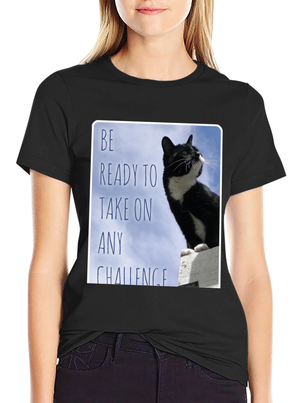 Black Cat Challenge T-Shirt