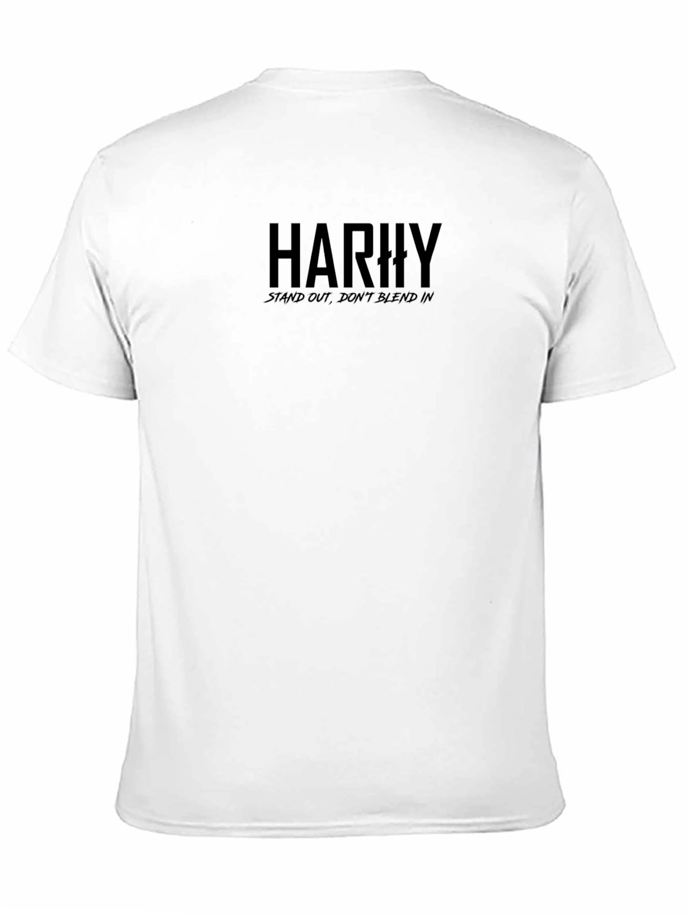 Stand Out Black Graphic Tee