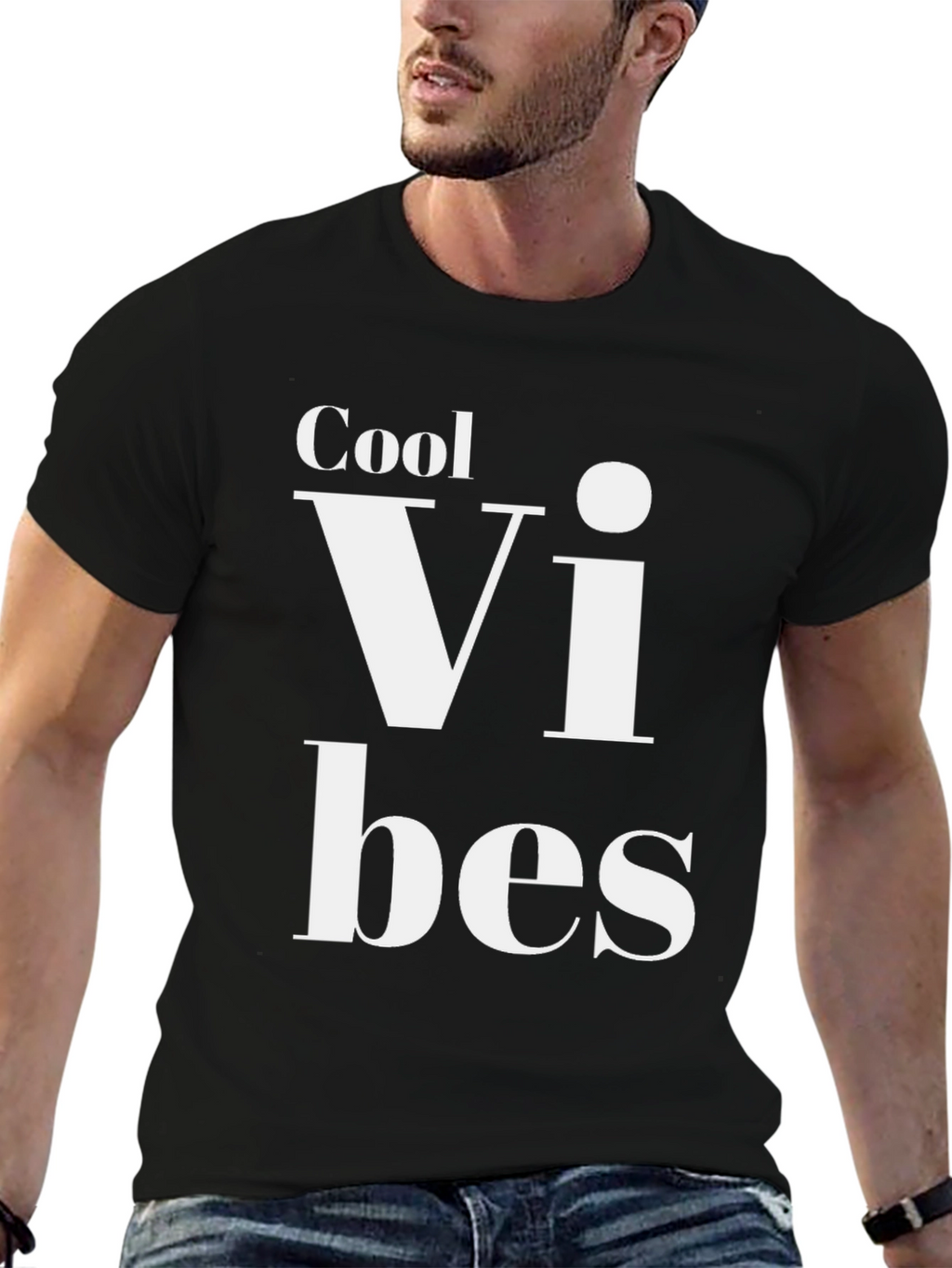 Cool Vibes Graphic Tee - Stylish Comfort