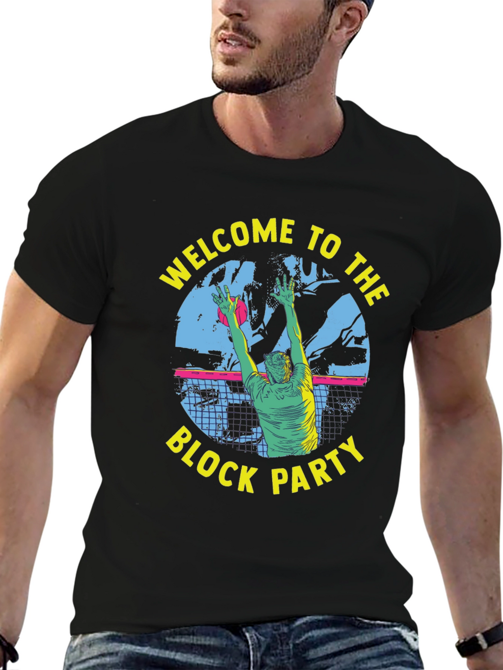 Welcome to the Block Party Graphic Tee
