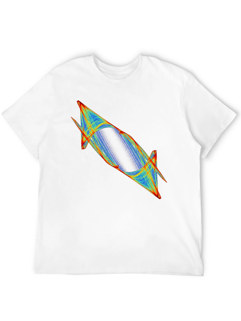 Abstract Graphic Tee - Modern Black T-Shirt