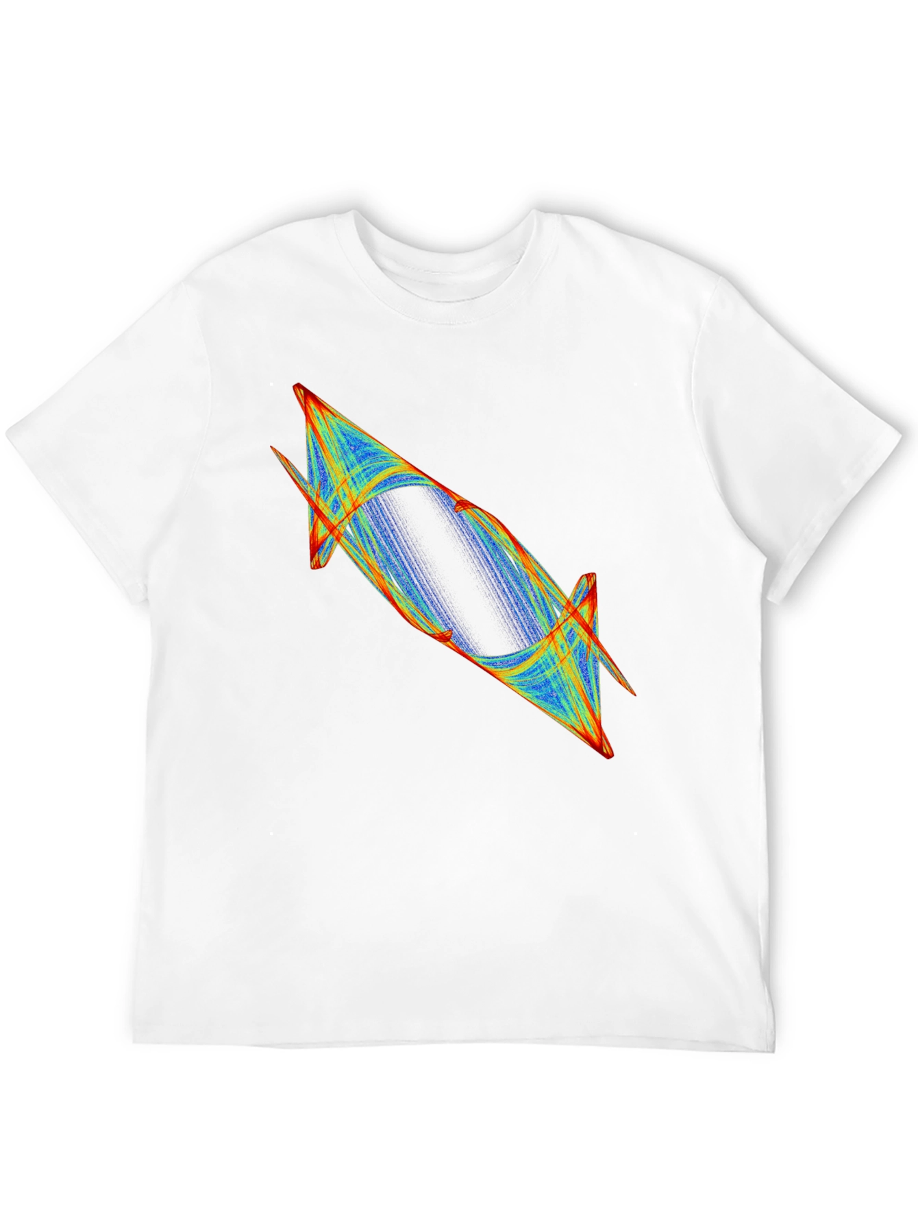 Abstract Graphic Tee - Modern Black T-Shirt