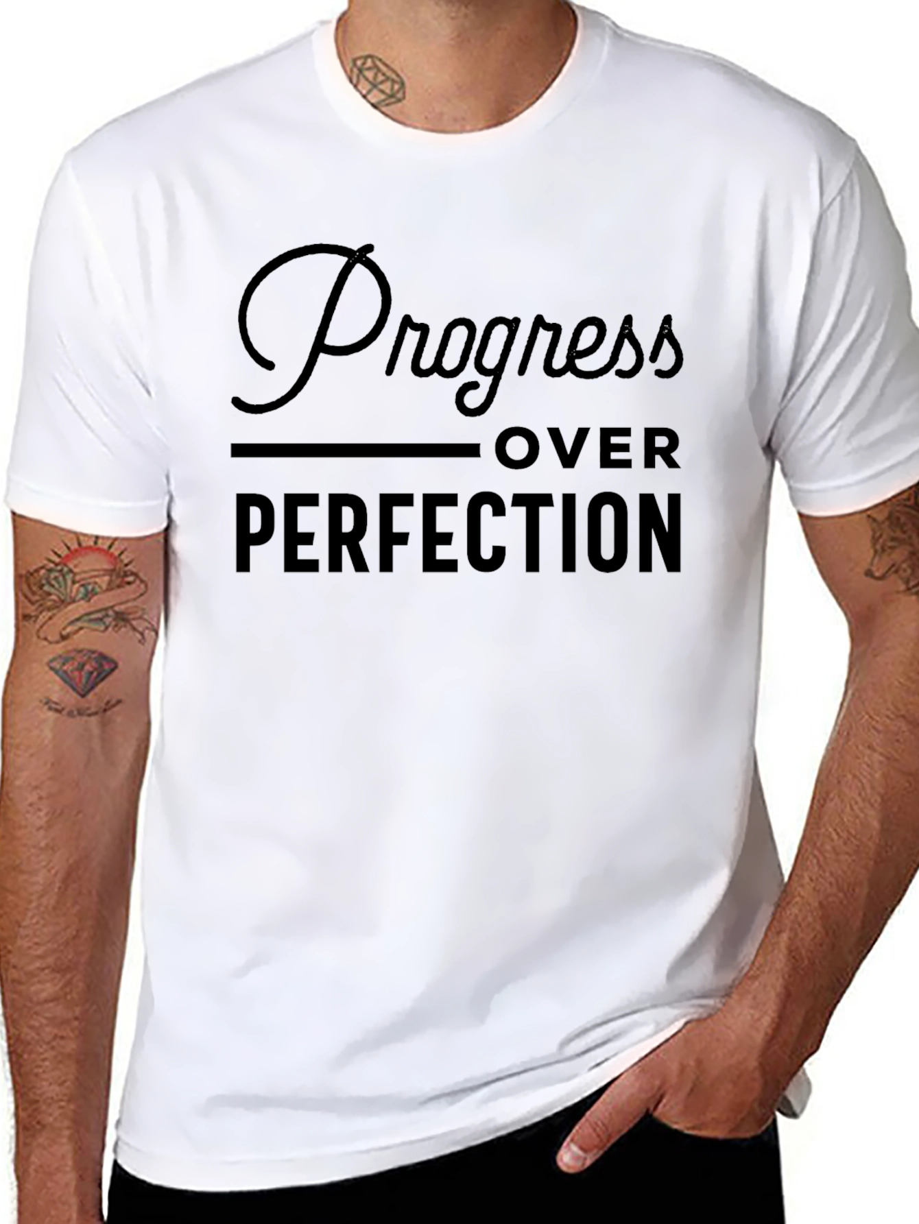 Progress Over Perfection Graphic Tee