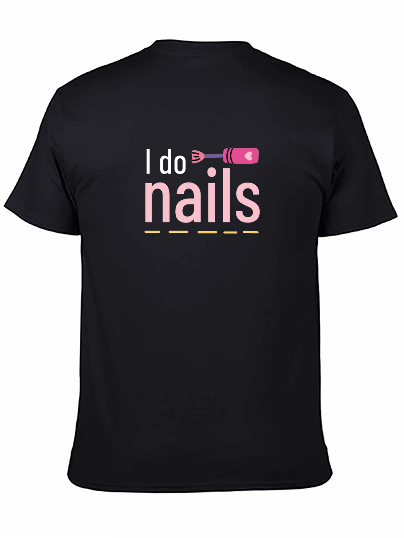 I Do Nails Graphic Tee - Manicure Lover Shirt