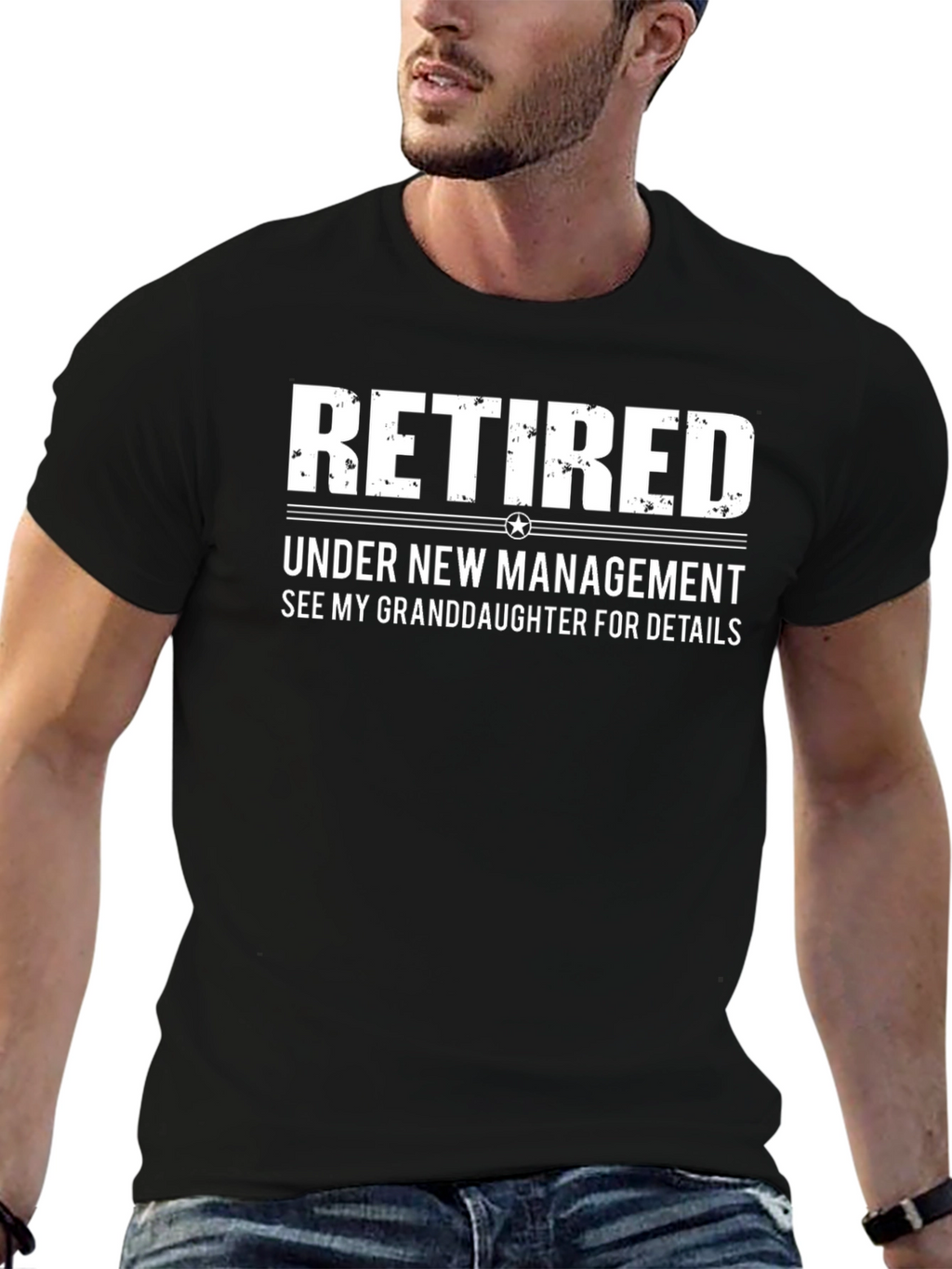 Retired Under New Management T-Shirt