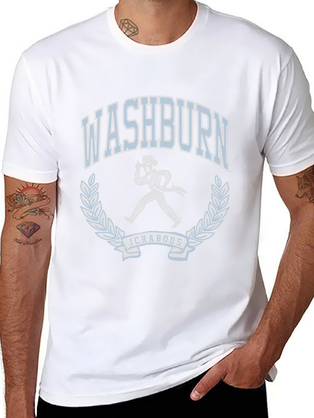 Washburn Ichabods Graphic T-Shirt - Black