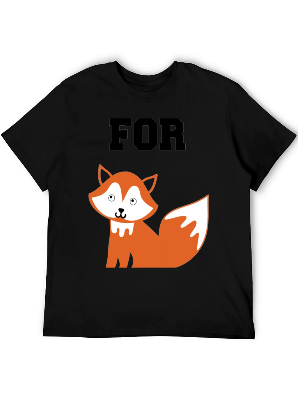 Cute Fox Graphic T-Shirt - FOR Fox Sake!