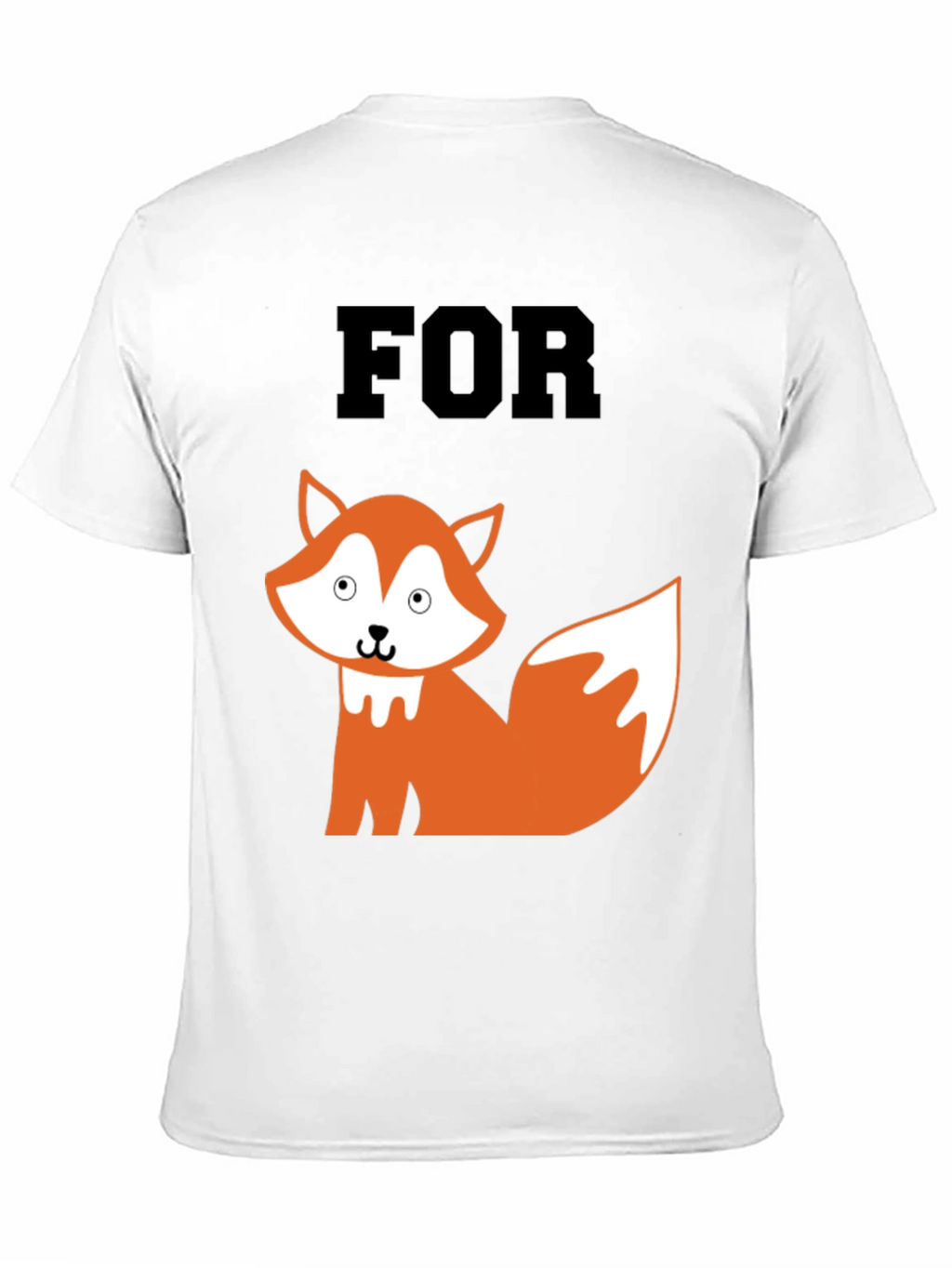 Cute Fox Graphic T-Shirt - FOR Fox Sake!