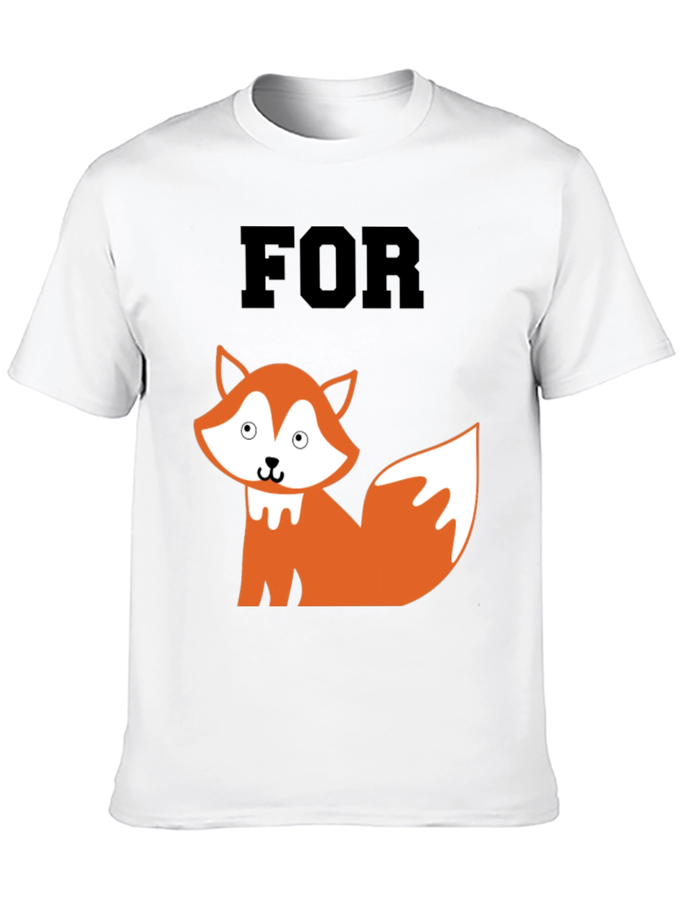 Cute Fox Graphic T-Shirt - FOR Fox Sake!