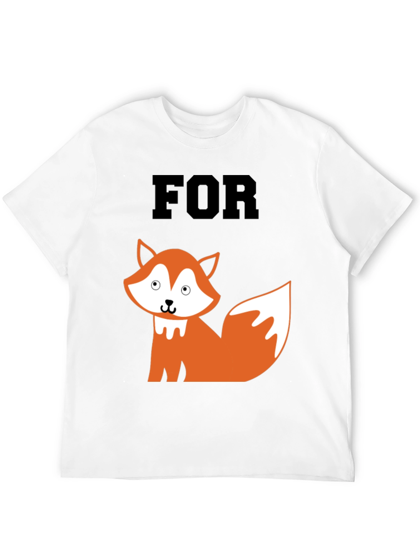 Cute Fox Graphic T-Shirt - FOR Fox Sake!