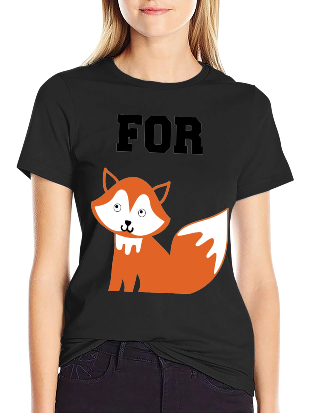 Cute Fox Graphic T-Shirt - FOR Fox Sake!