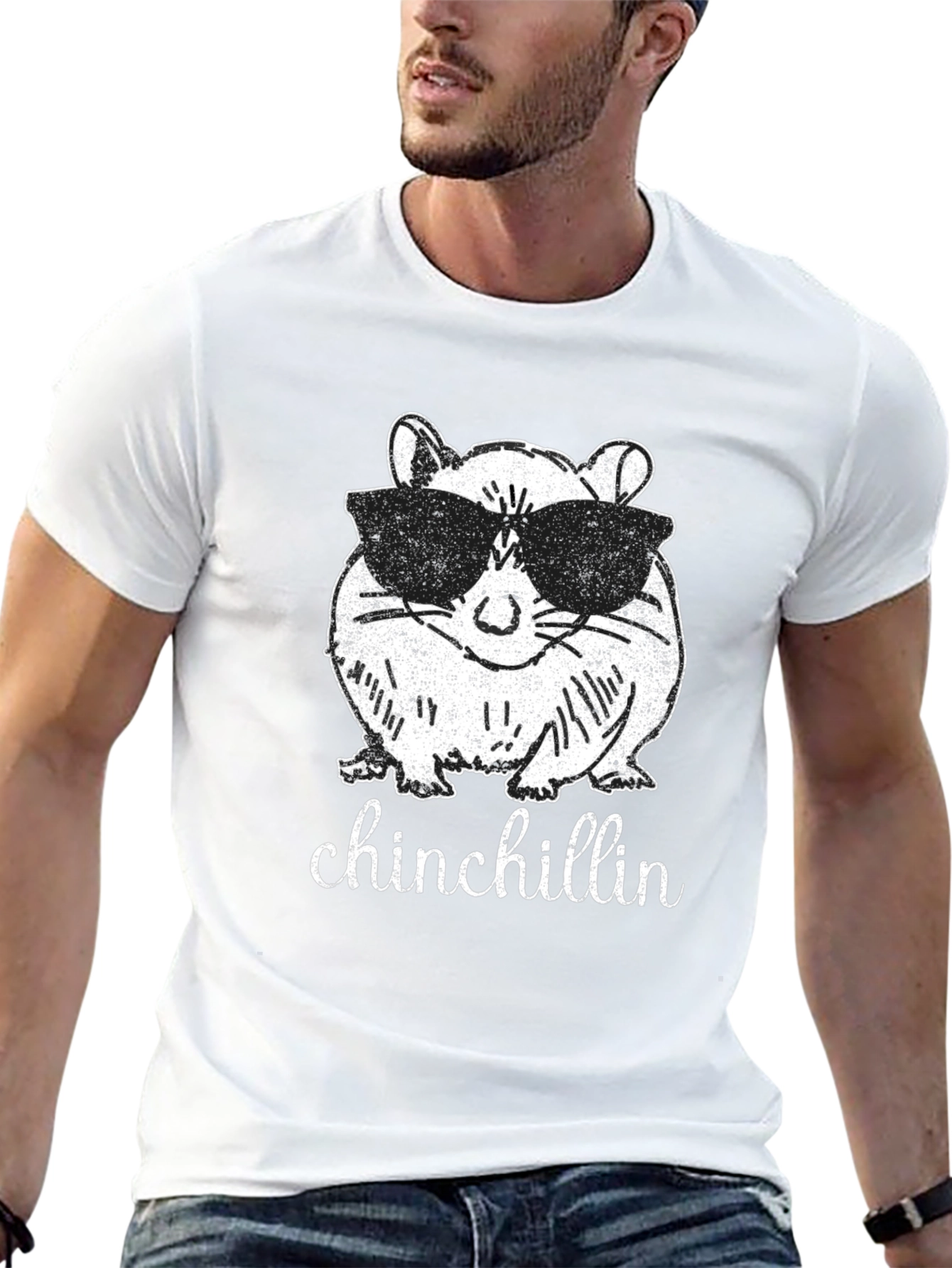 Chinchillin T-Shirt - Cool Chinchilla Graphic Tee