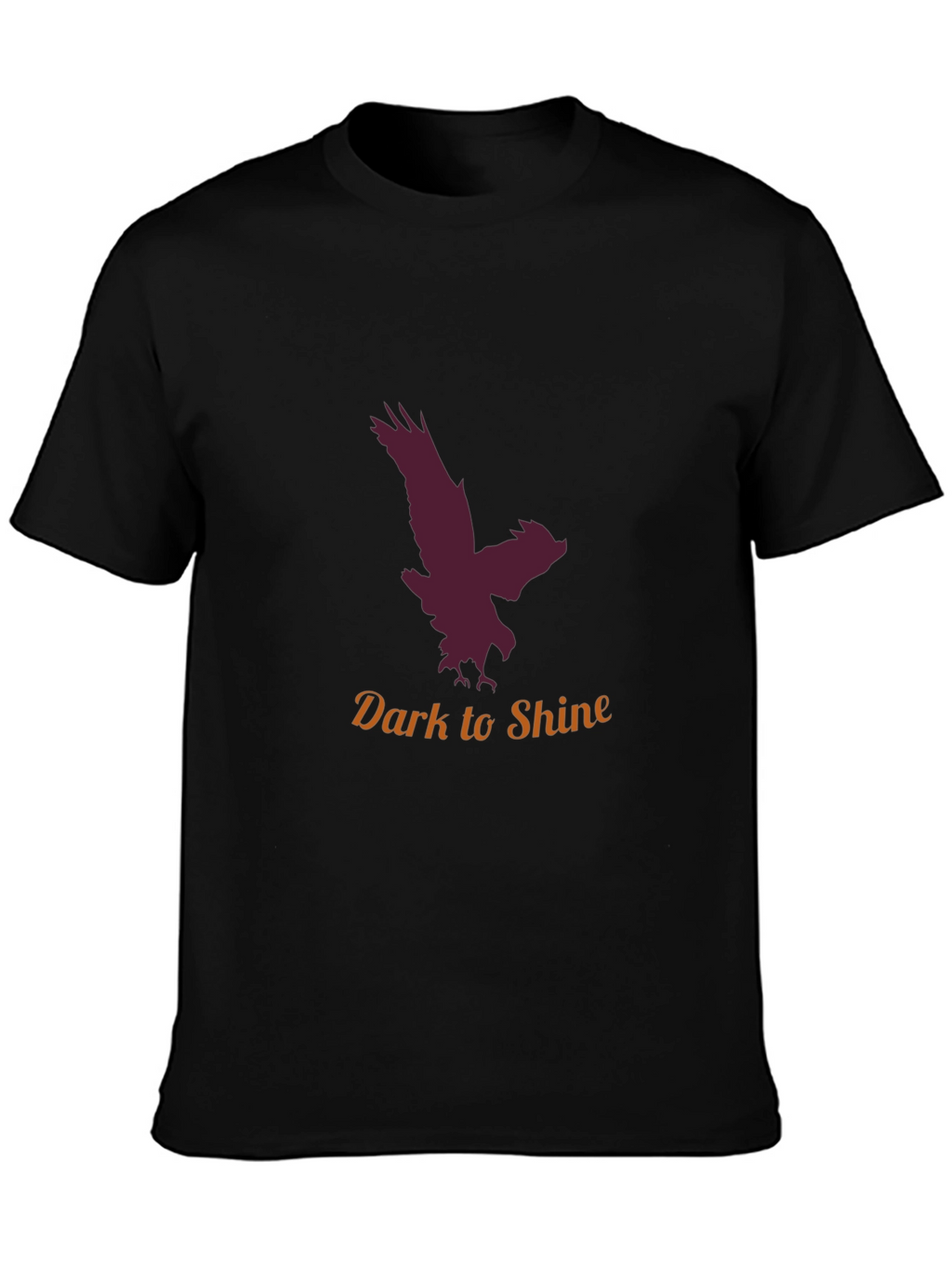 Mens Dark to Shine Eagle Graphic Tee