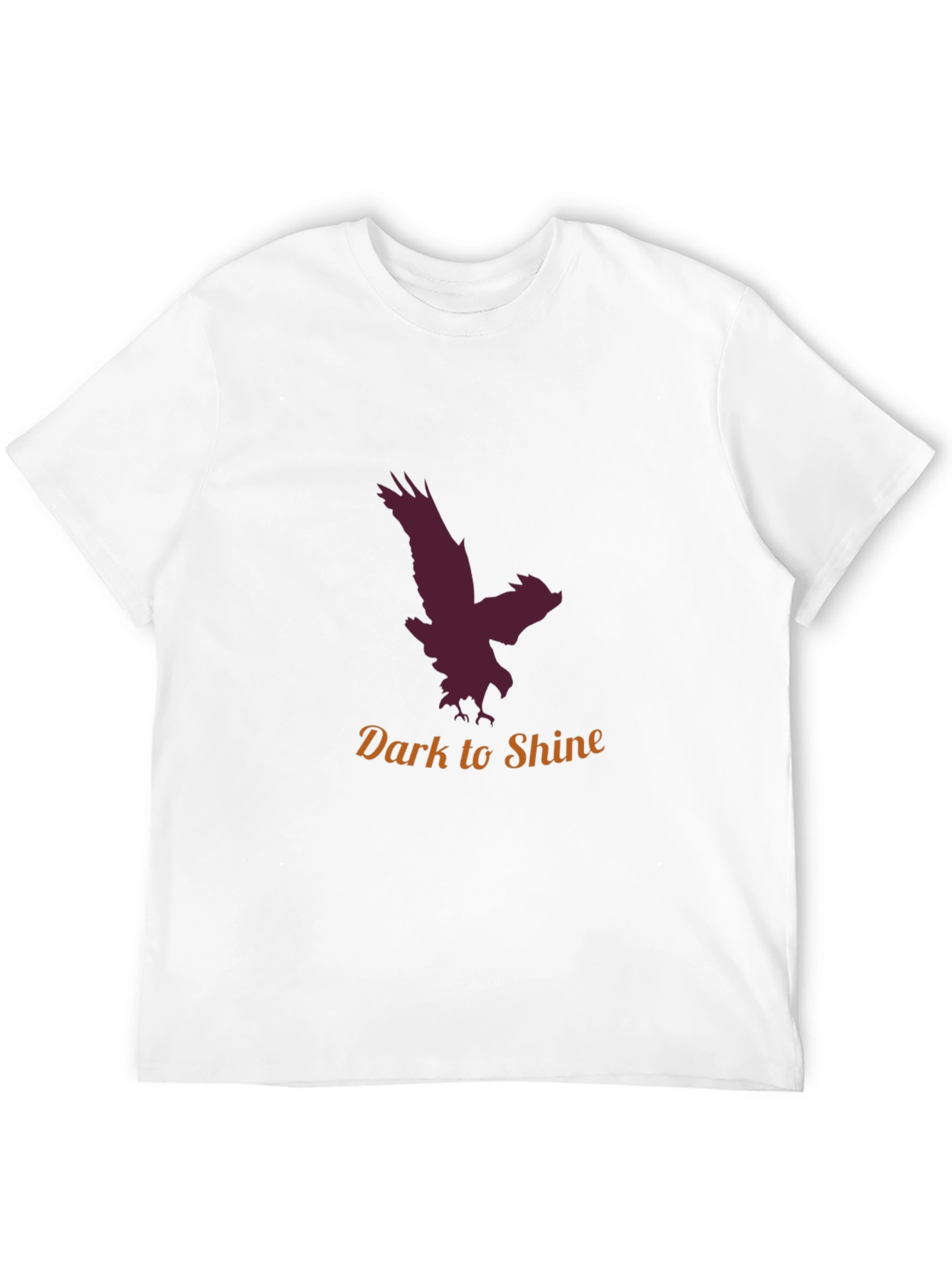 Mens Dark to Shine Eagle Graphic Tee