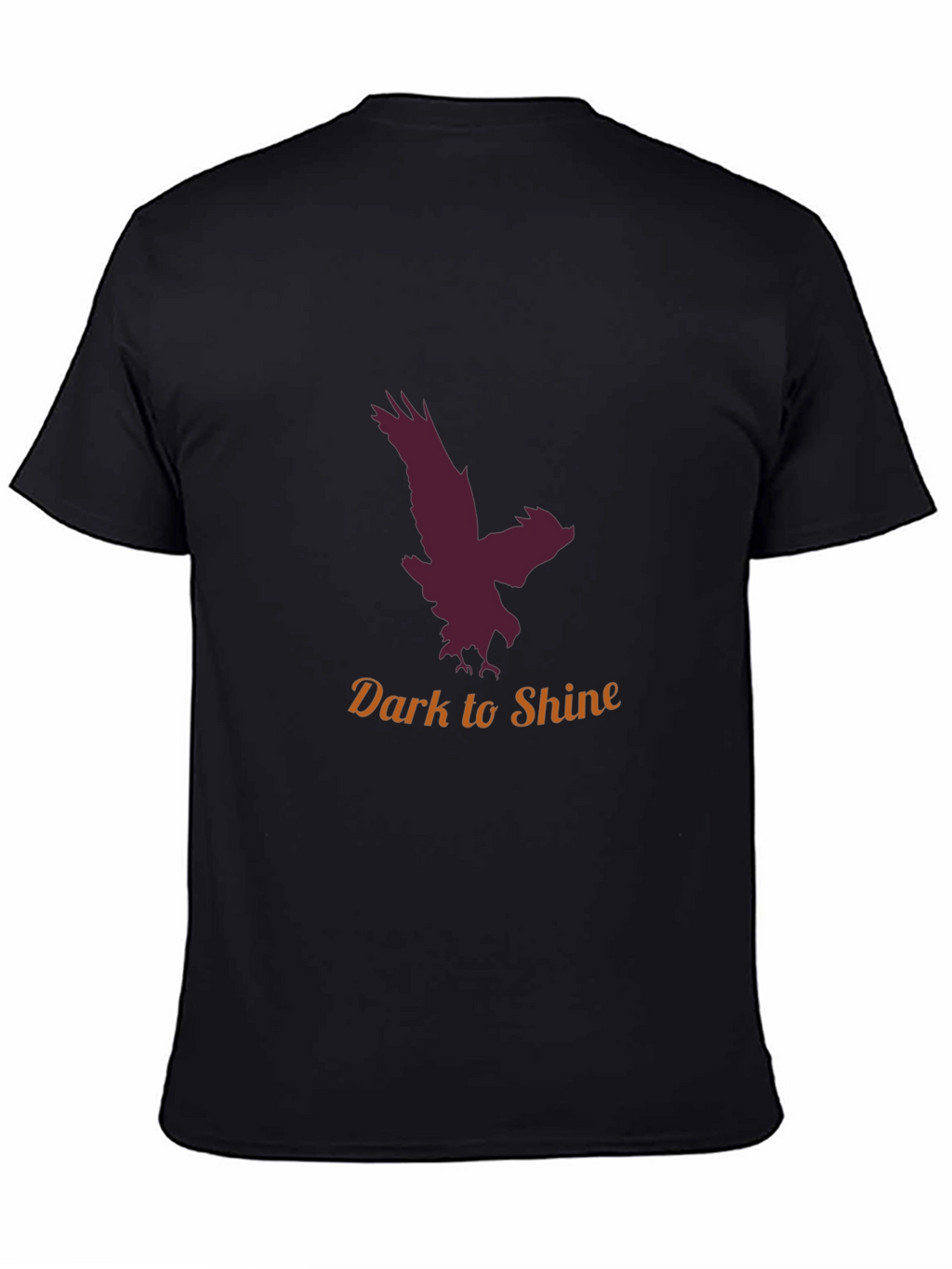 Mens Dark to Shine Eagle Graphic Tee