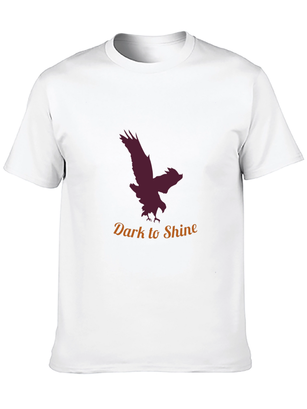 Mens Dark to Shine Eagle Graphic Tee