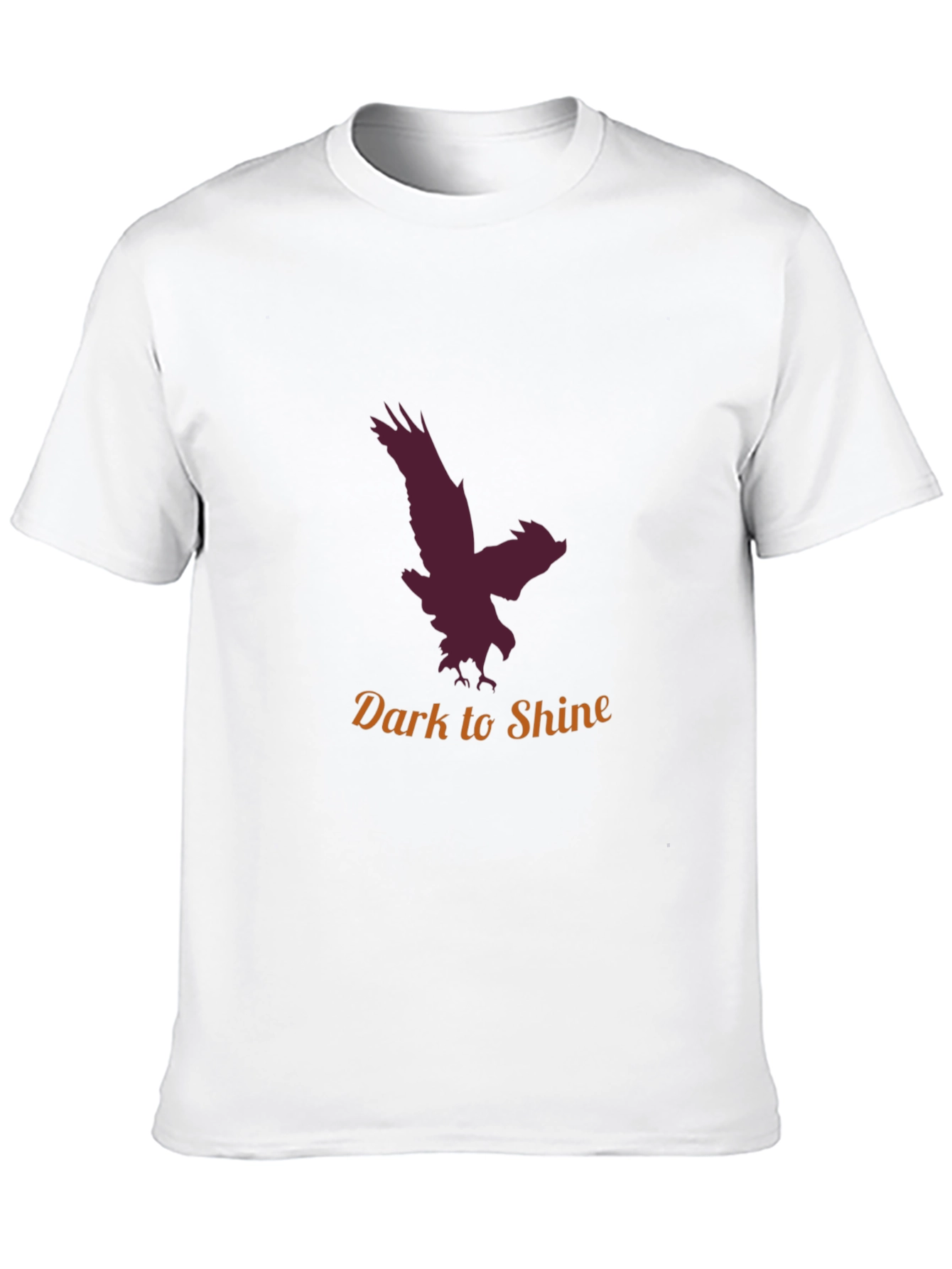 Mens Dark to Shine Eagle Graphic Tee