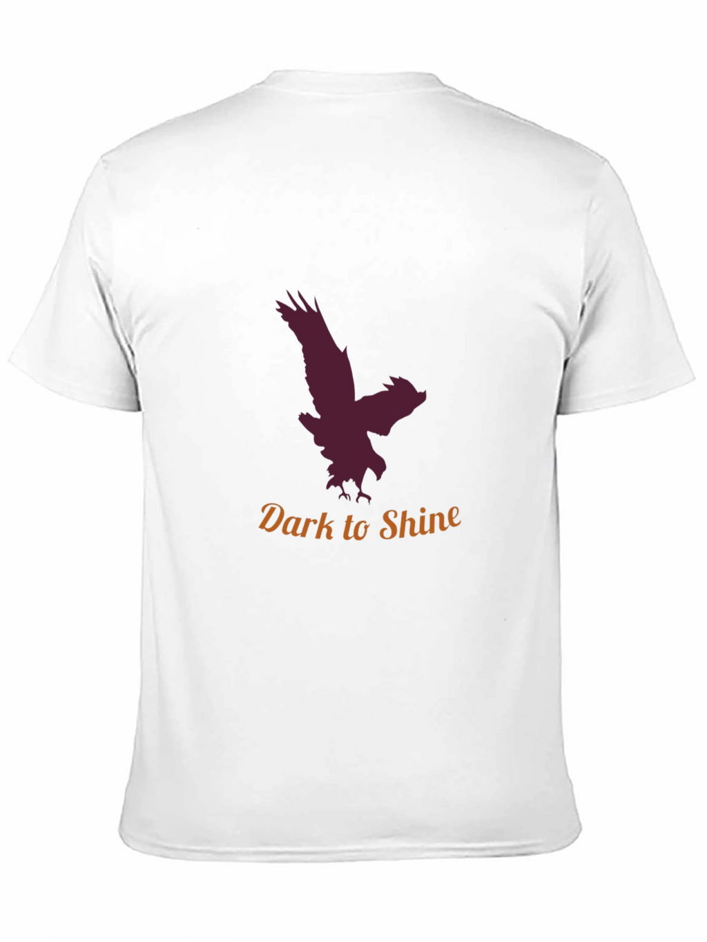 Mens Dark to Shine Eagle Graphic Tee