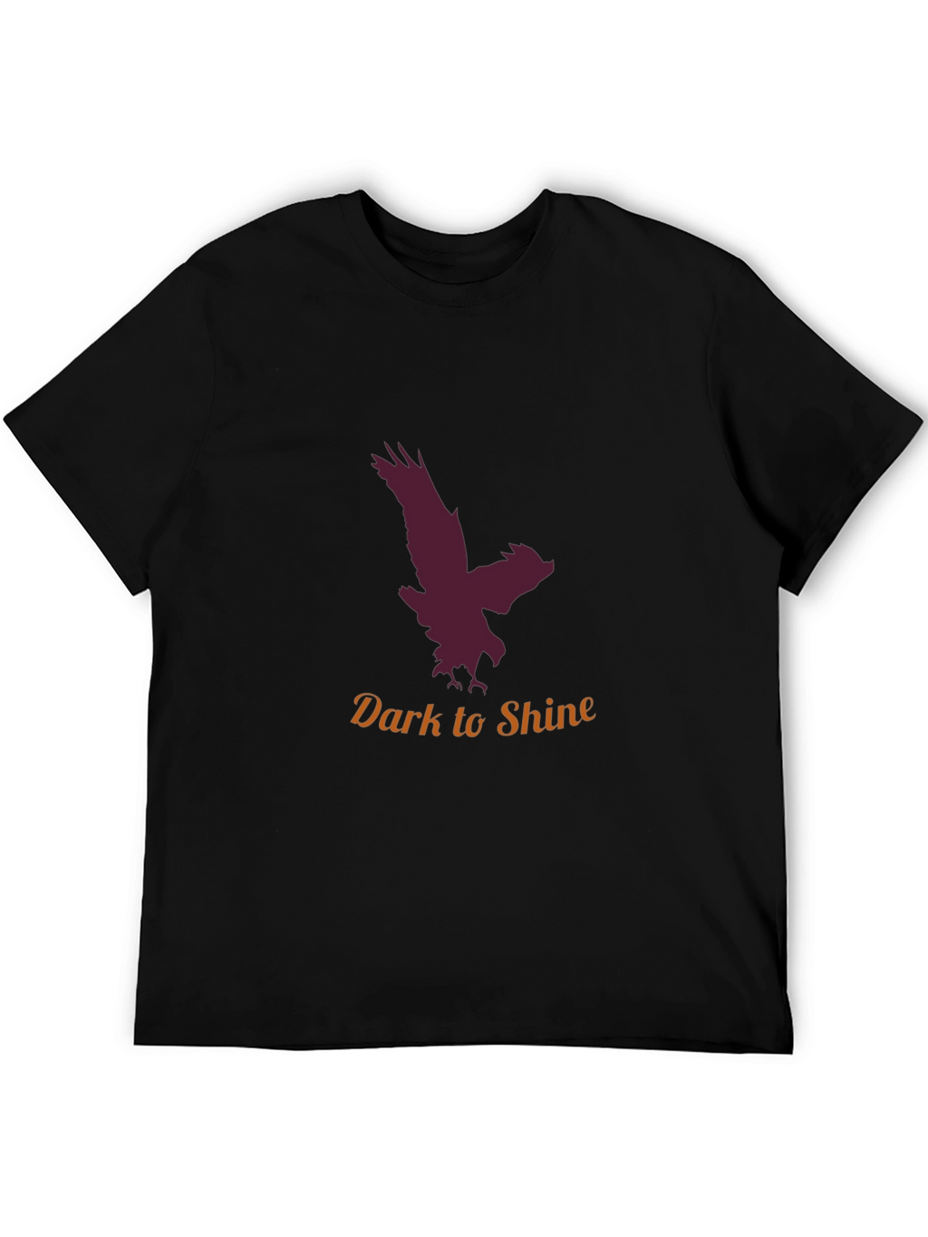Mens Dark to Shine Eagle Graphic Tee