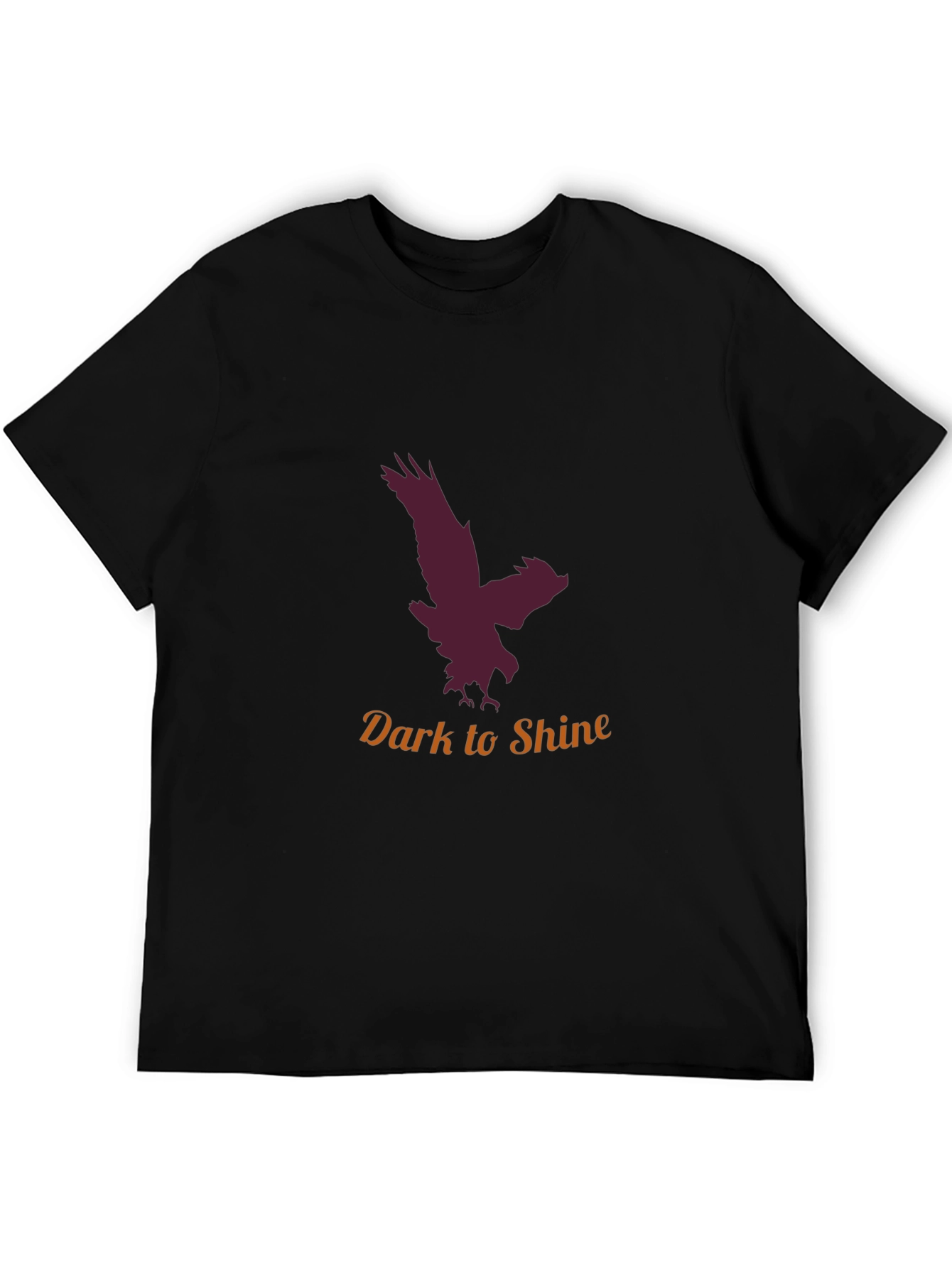 Mens Dark to Shine Eagle Graphic Tee