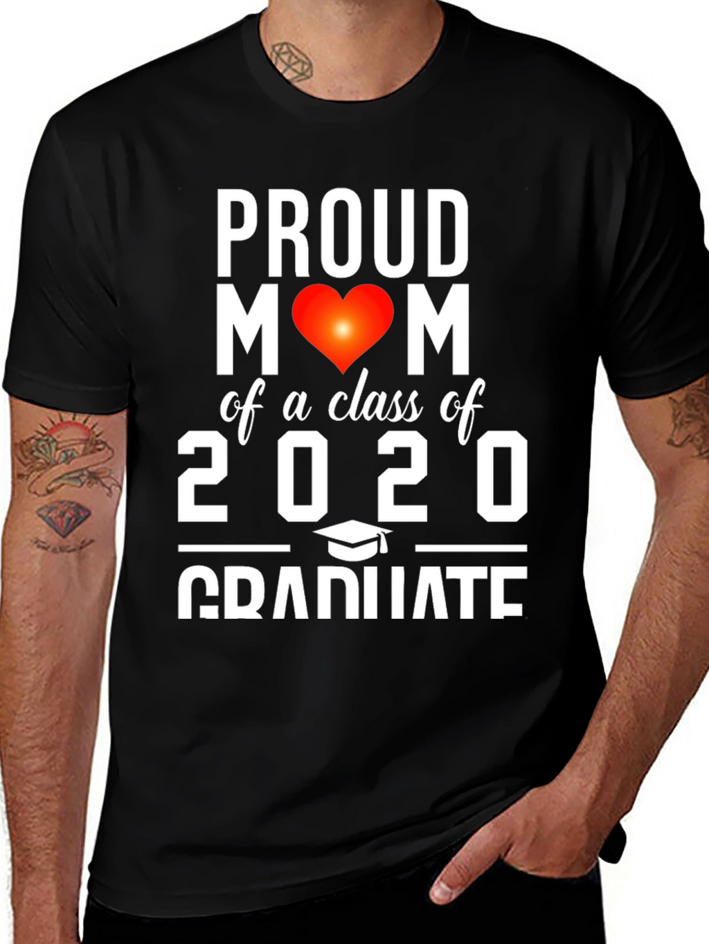 Proud Mom of a Class of 2020 Graduate T-Shirt