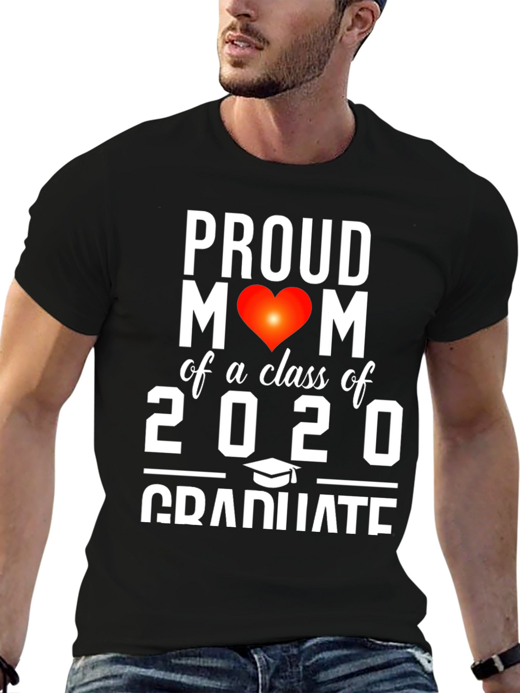 Proud Mom of a Class of 2020 Graduate T-Shirt
