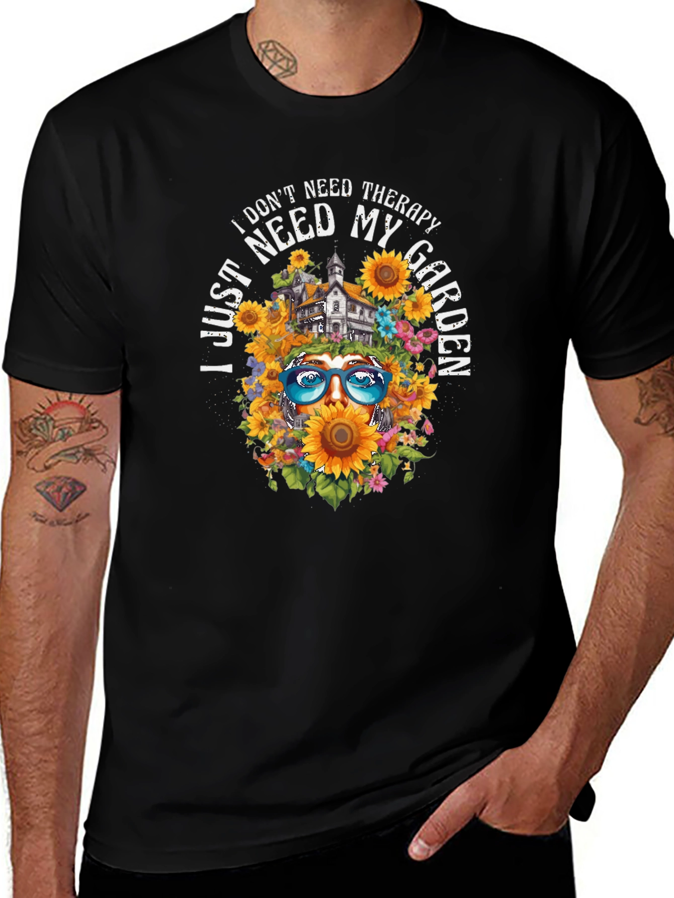 I Dont Need Therapy I Need My Garden T-Shirt