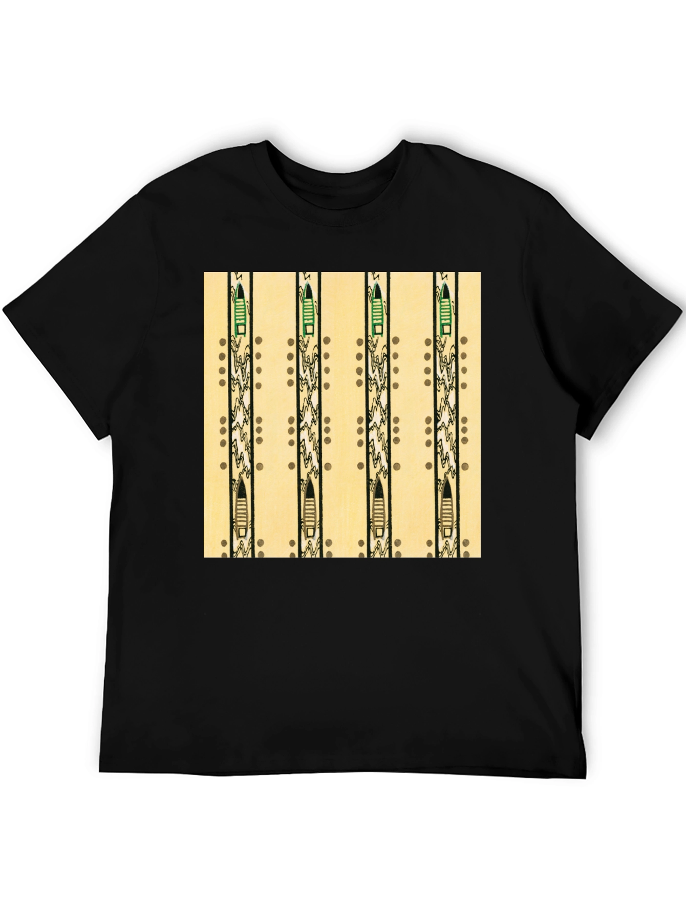 Native American Flute Pattern T-Shirt