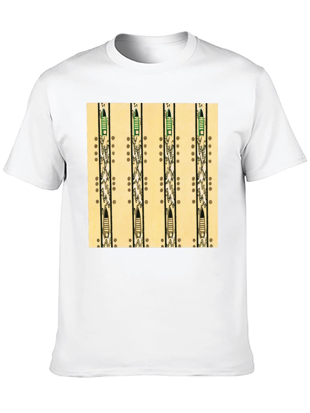 Native American Flute Pattern T-Shirt