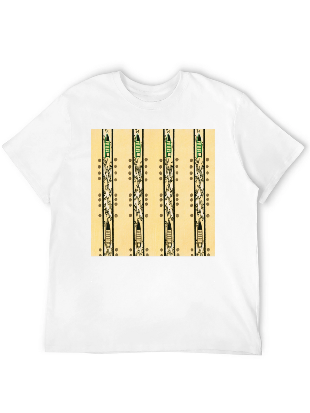 Native American Flute Pattern T-Shirt