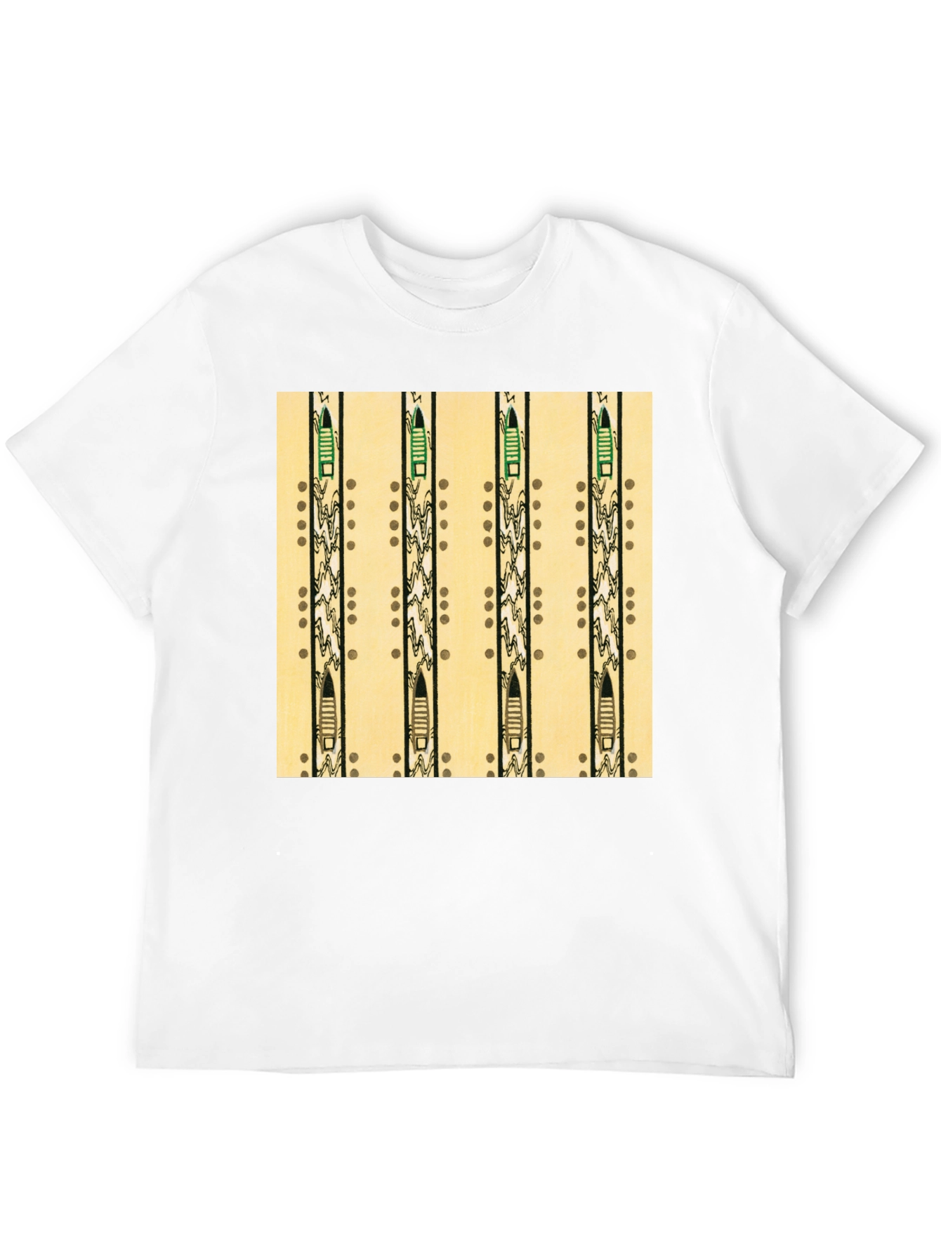 Native American Flute Pattern T-Shirt