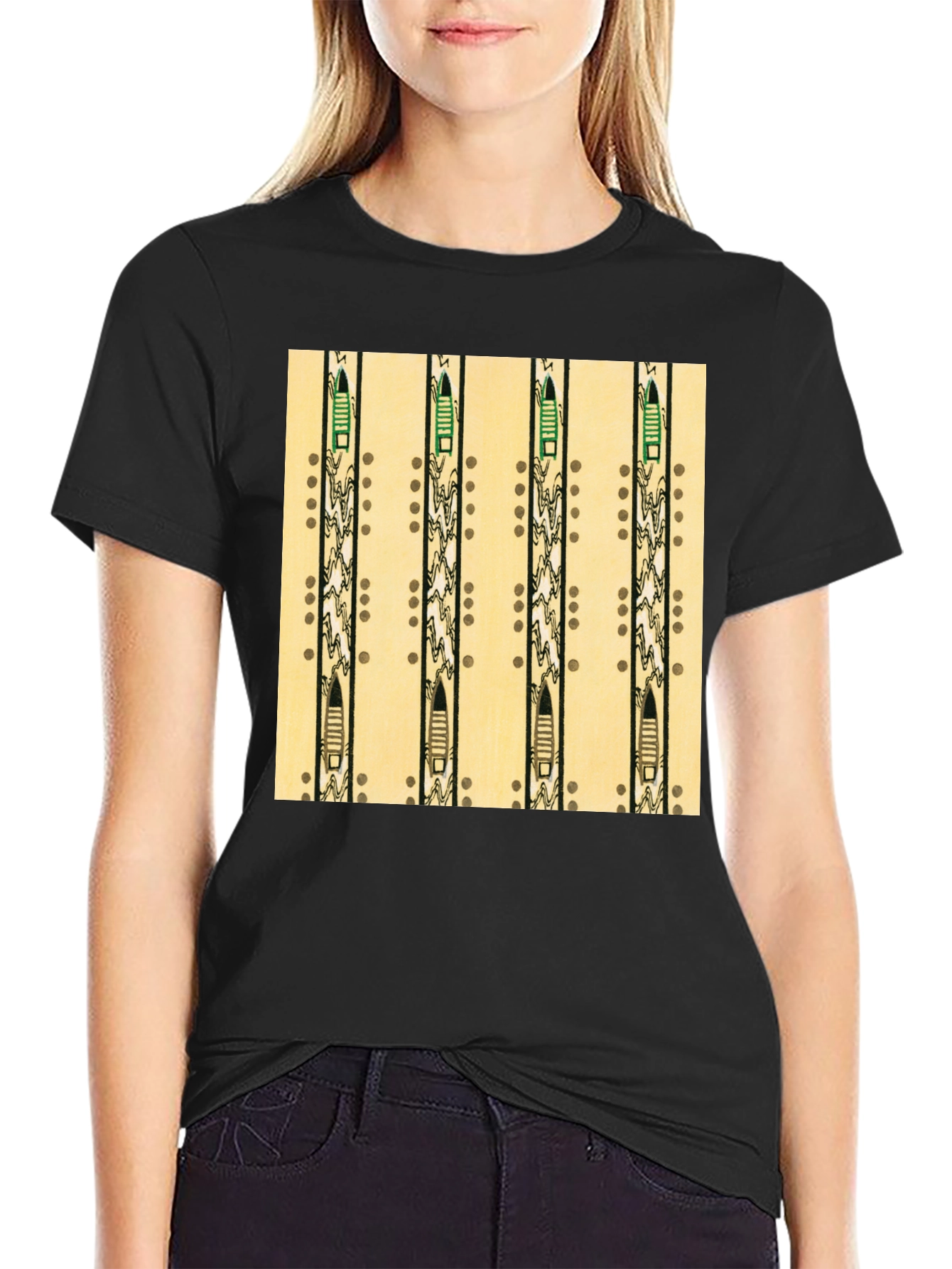 Native American Flute Pattern T-Shirt