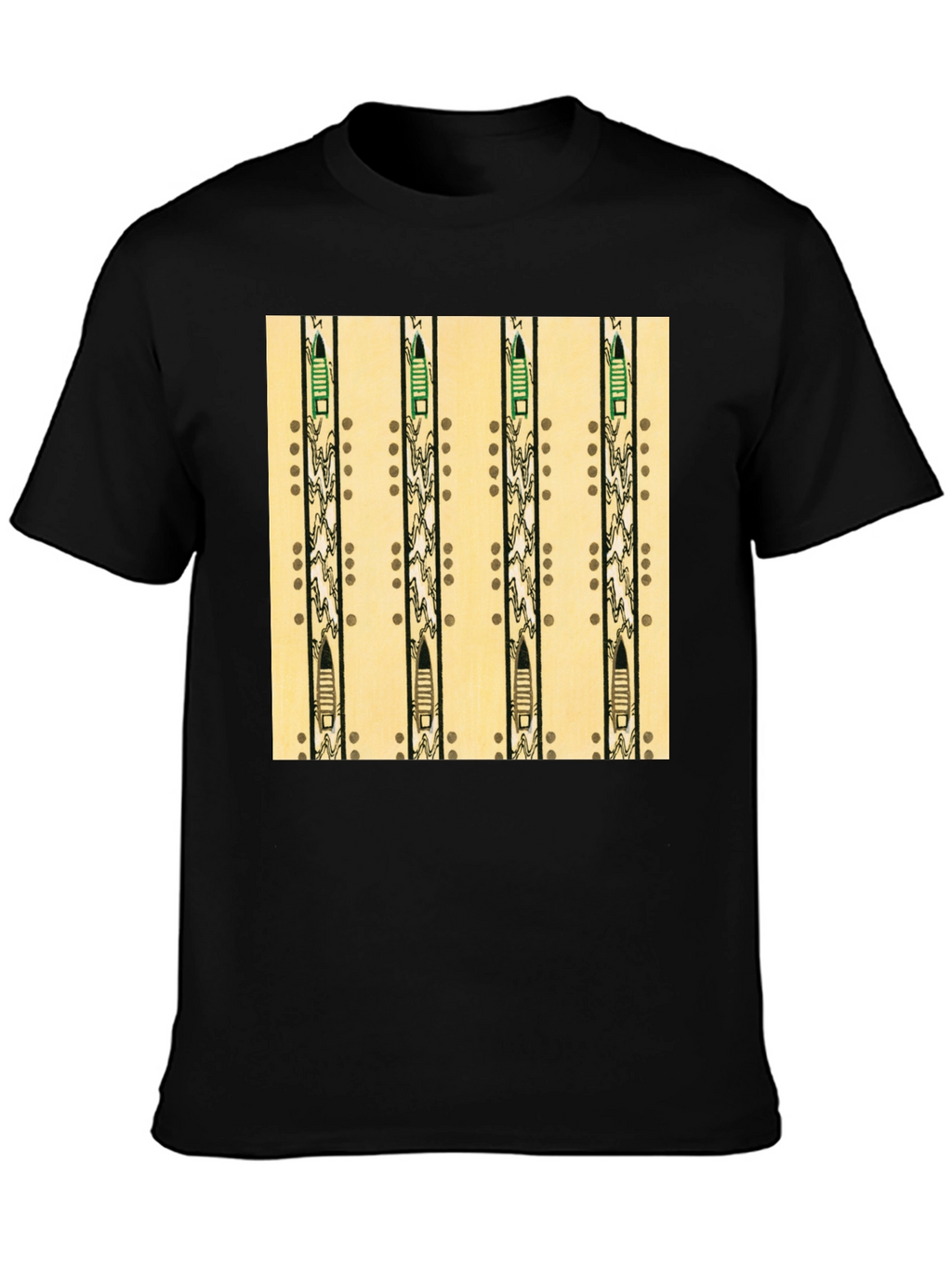 Native American Flute Pattern T-Shirt