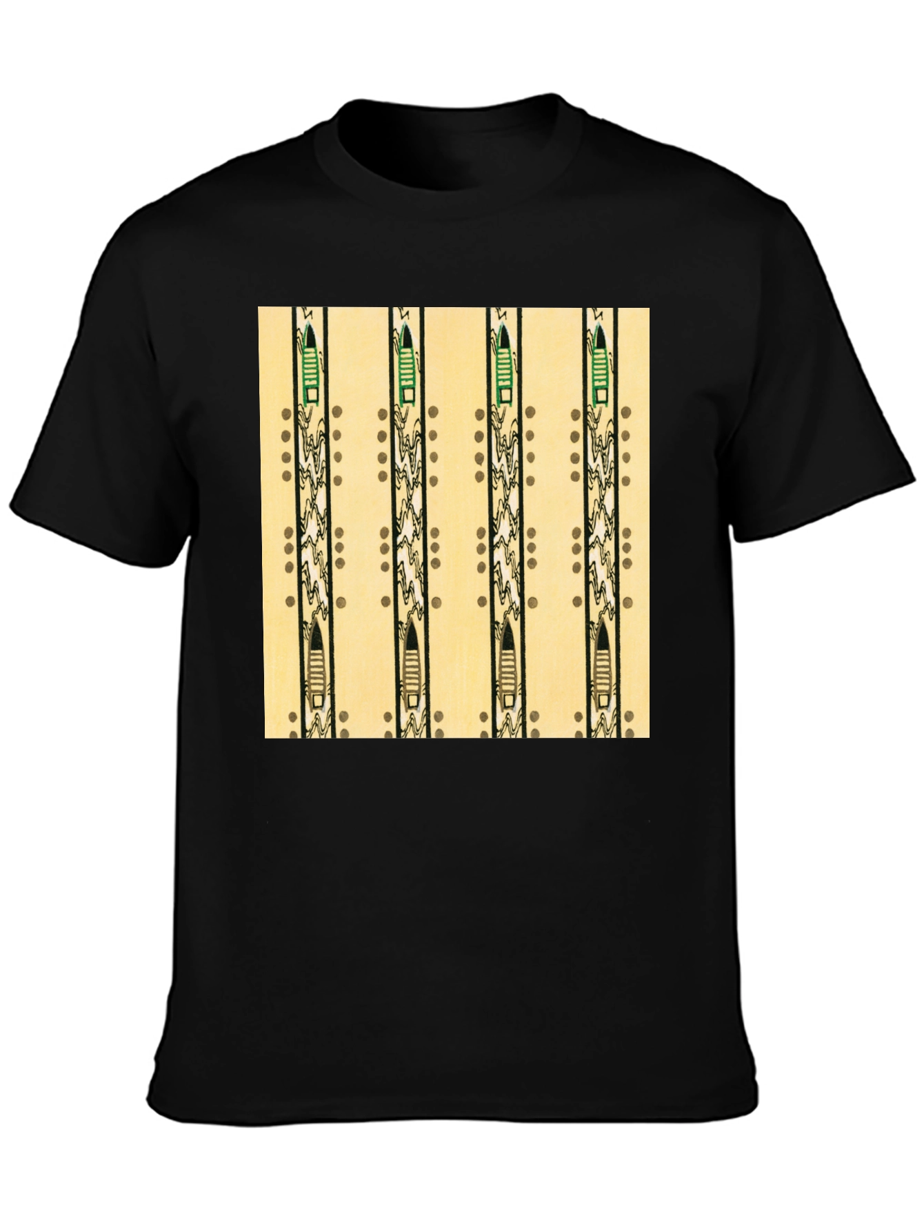 Native American Flute Pattern T-Shirt