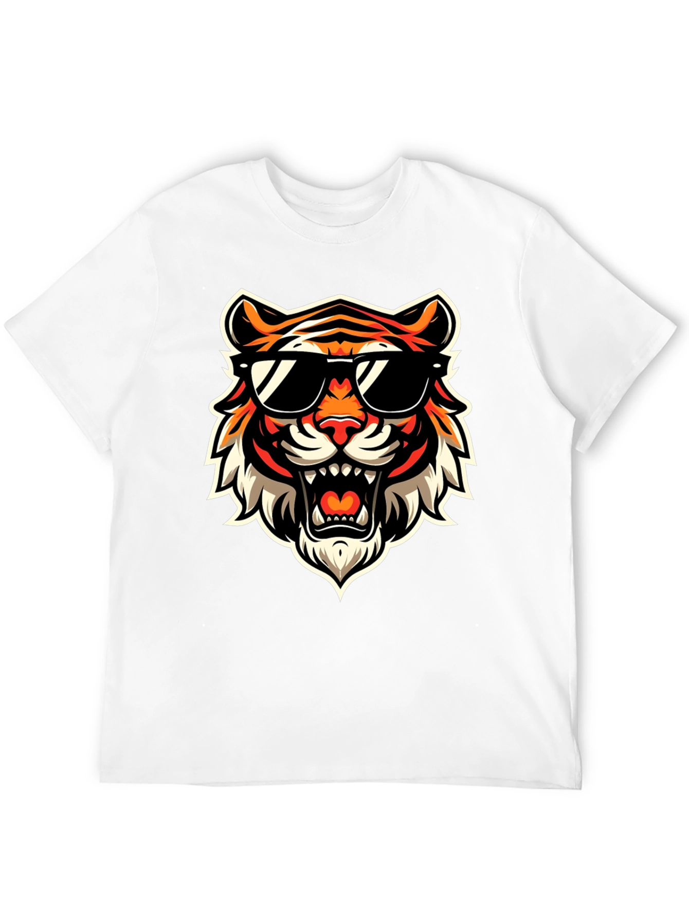 Cool Tiger Graphic Tee - Bold Streetwear